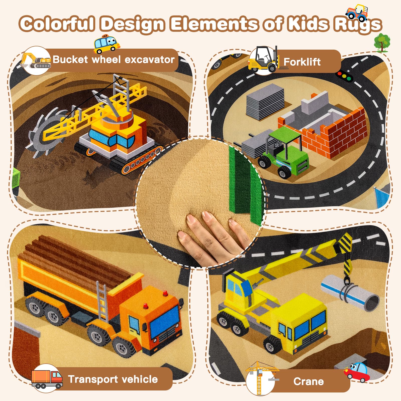AlphabetAcre color-rich construction design inspires imaginative indoor play