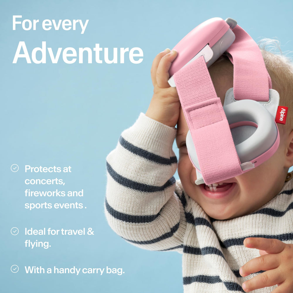 Alpine Muffy Baby Comfort CE/ANSI certified for trusted safety.