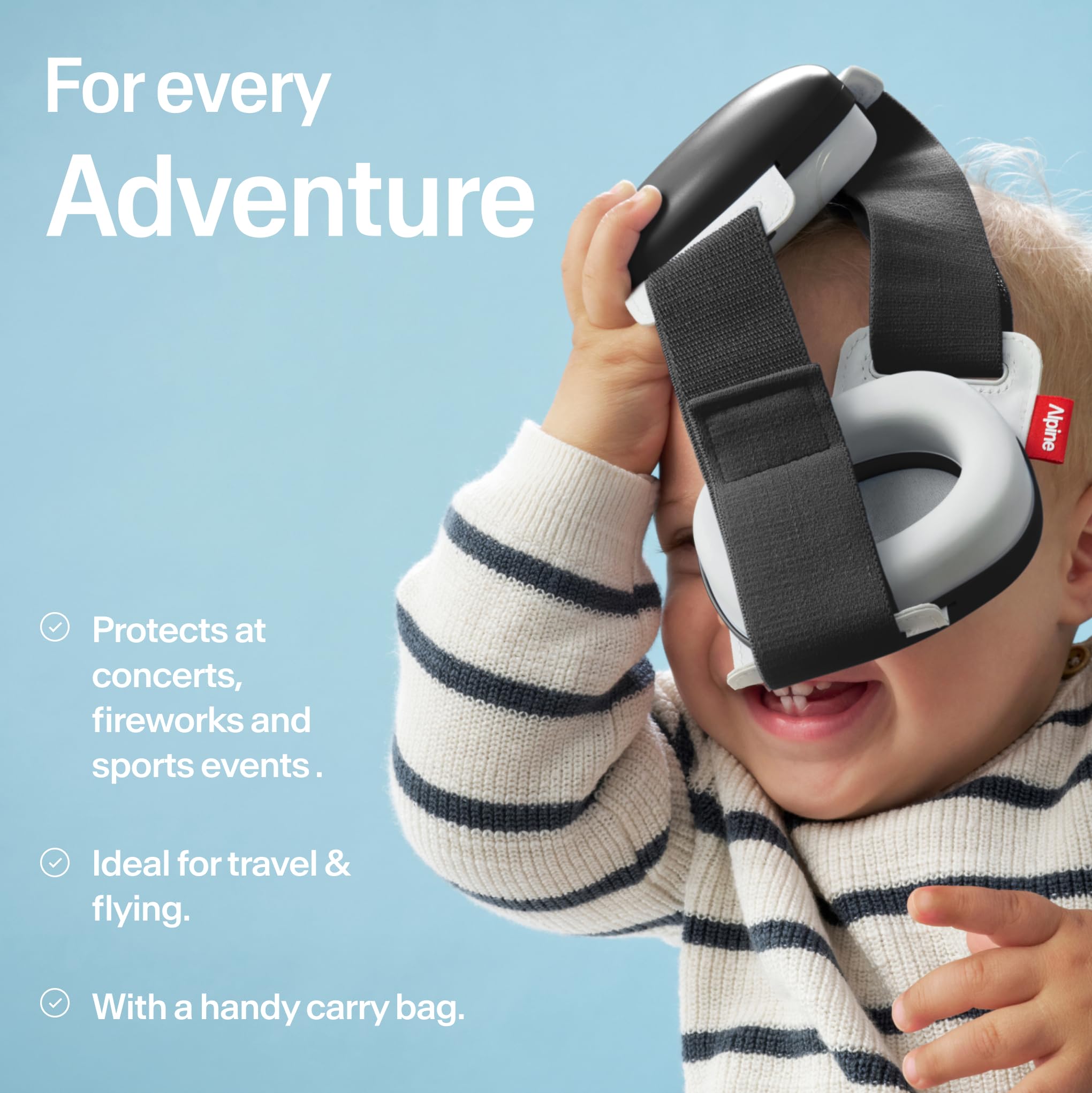Alpine Muffy Baby Comfort CE and ANSI certified for trusted safety.