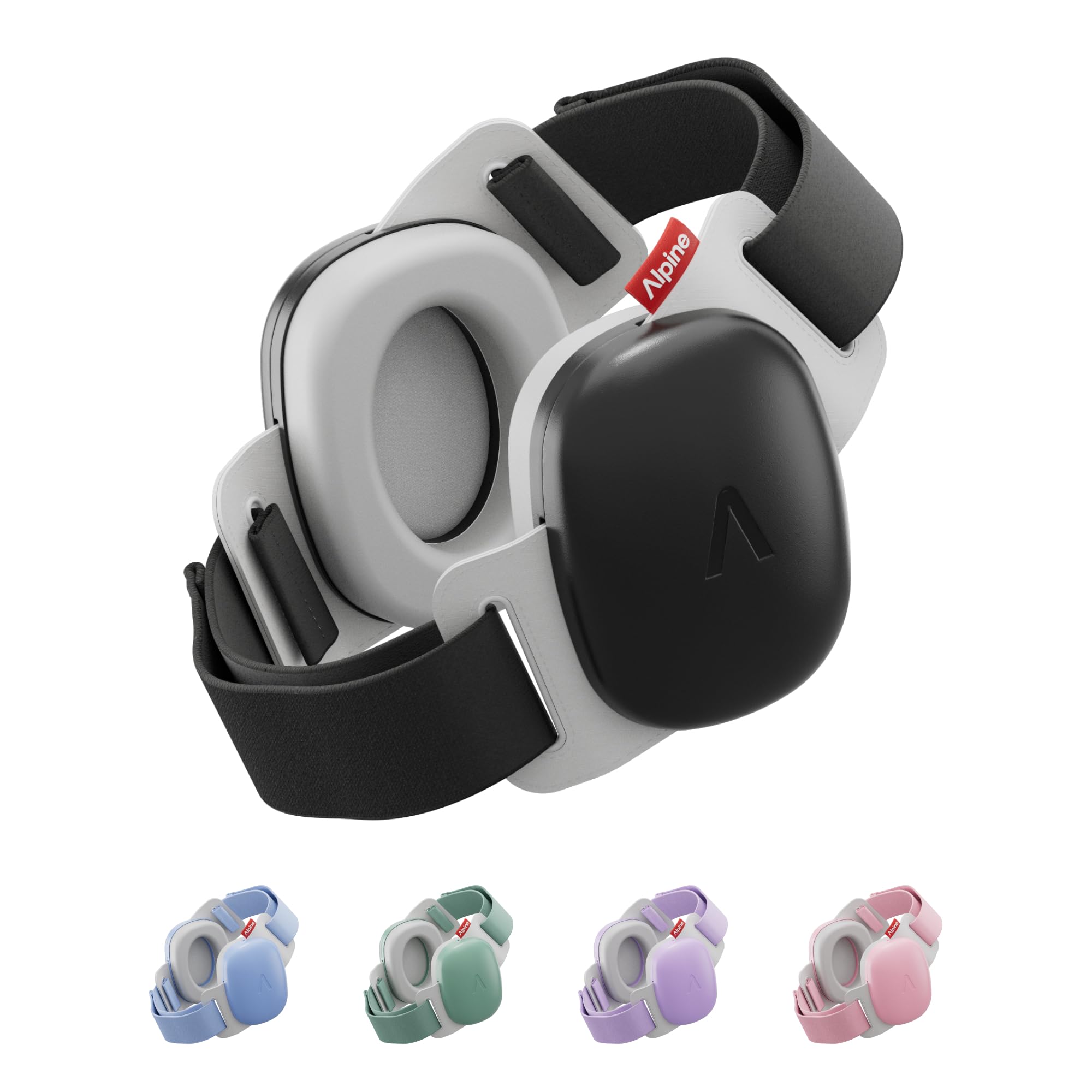 Alpine Muffy Baby Comfort headband ensures a secure fit for tiny ears on outings.