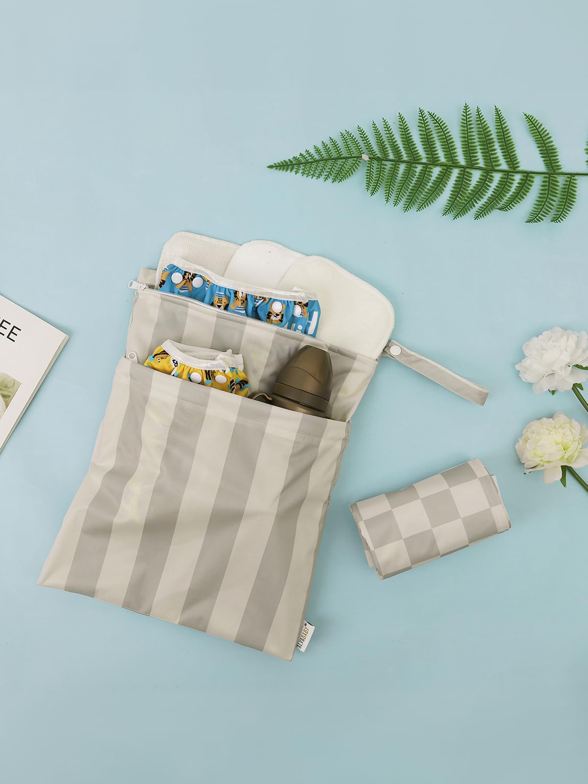ALVABABY easy-care bag: machine or hand wash to prolong life.