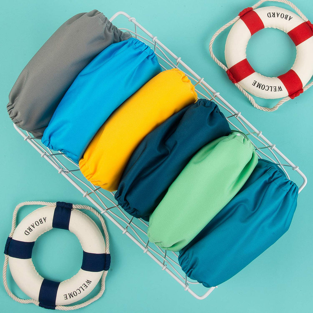 ALVA packaging image shows six diapers and twelve inserts included