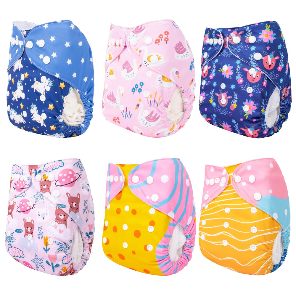 ALVABABY inserts provide moisture distribution for a dry, comfortable fit