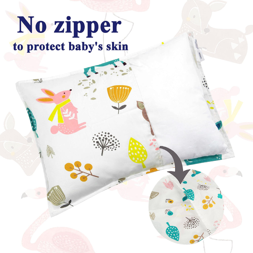 ALVABABY gender-neutral pillowcase suitable for boys or girls.