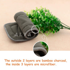 ALVABABY inserts with soft suede top layer highlighting skin-friendly contact