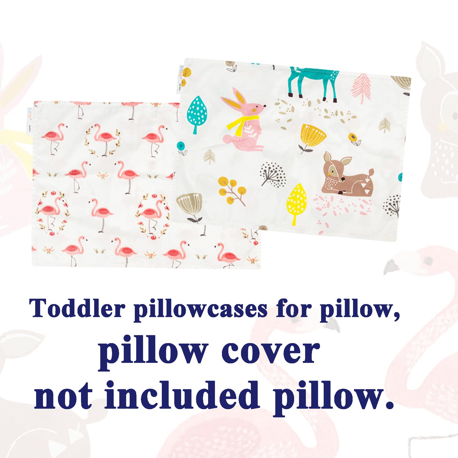 ALVABABY pillowcase protects from dust, drool, and dandruff.