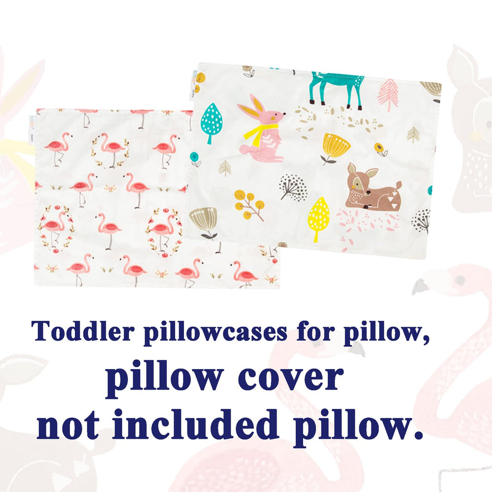 ALVABABY pillowcase protects from dust, drool, and dandruff.