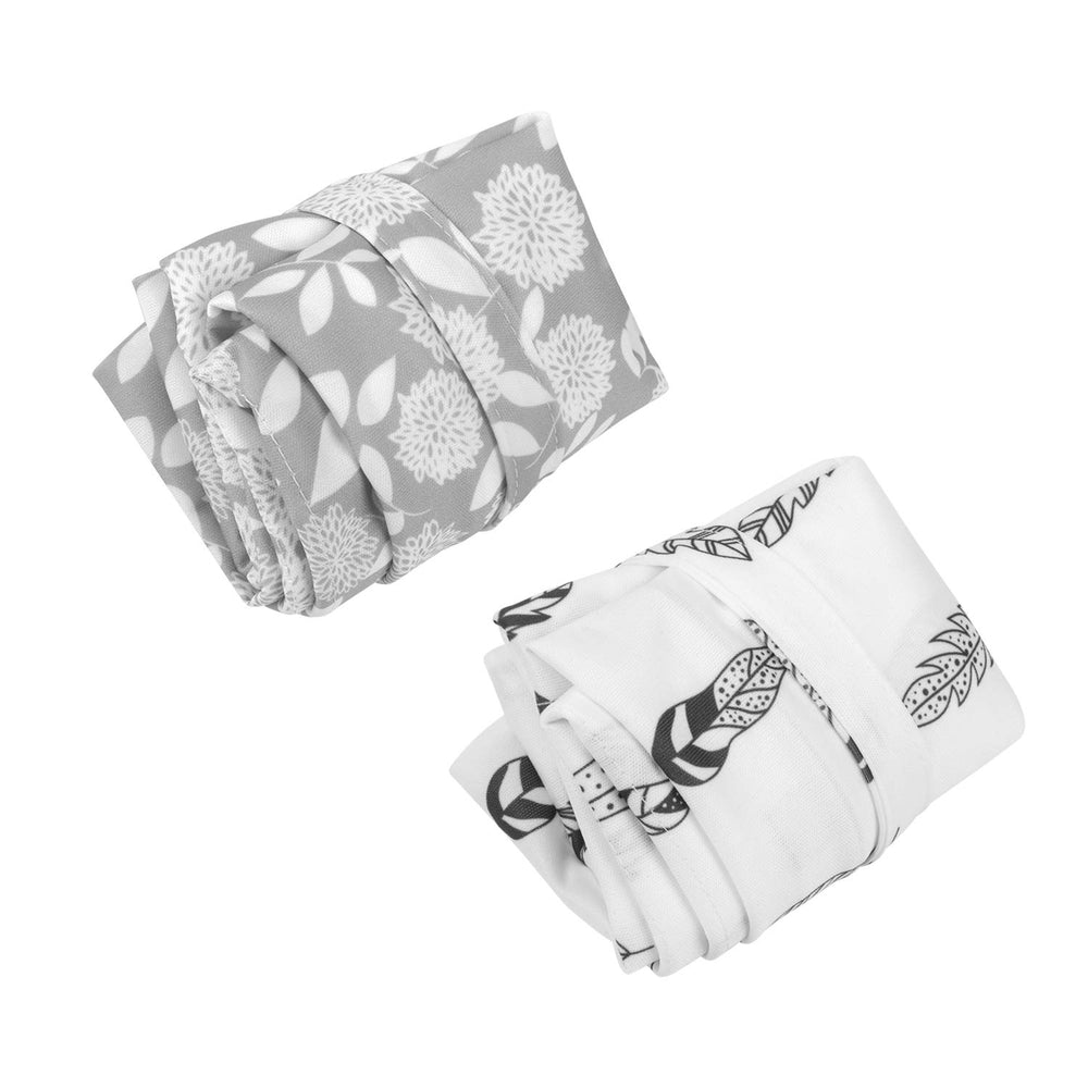 ALVABABY waterproof diaper bag showcases its durable fabric and leak-free pocket design.