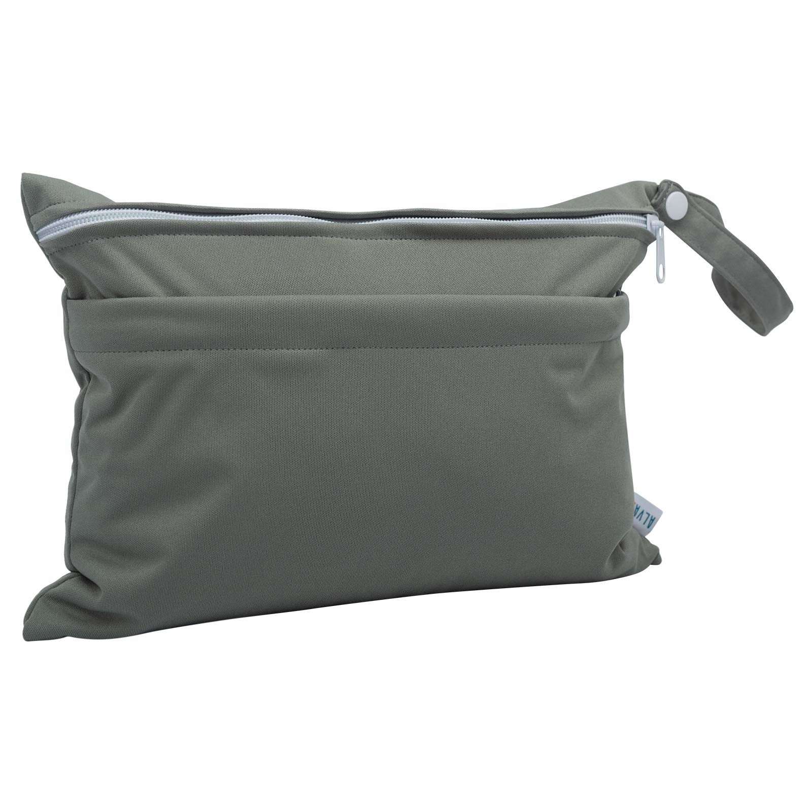 ALVABABY double-zipper system keeps wet and dry items separated for easy access.