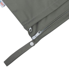 ALVABABY wet/dry bag large open view shows two compartments for dry and wet items, organized.