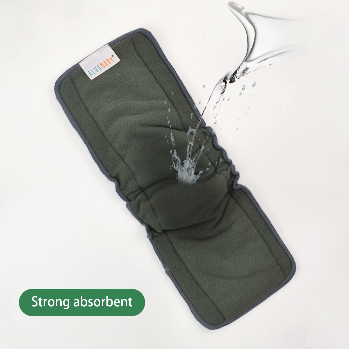 ALVABABY inner suede wicks moisture to stay dry