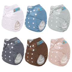 ALVABABY insert set with 12 inserts for extended absorbency and longer use