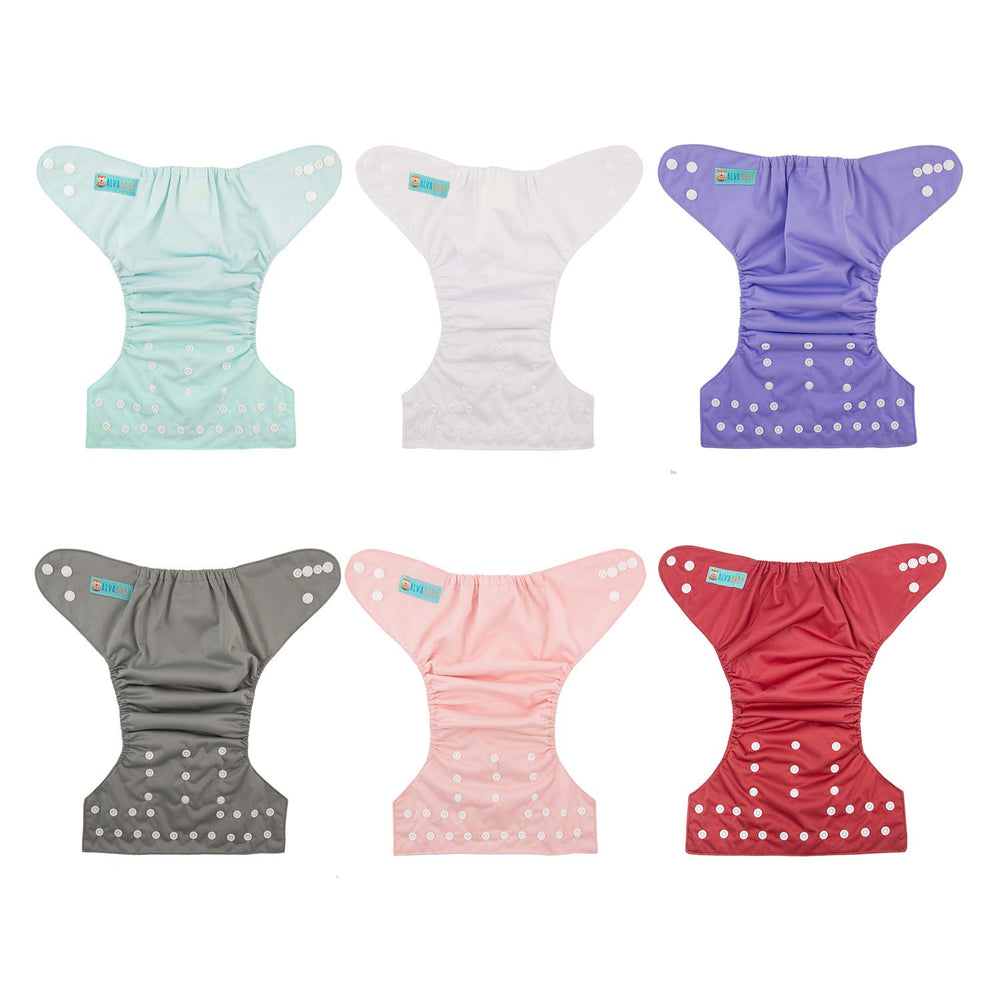 ALVABABY outer layer waterproof TPU visible for reliable leak protection.
