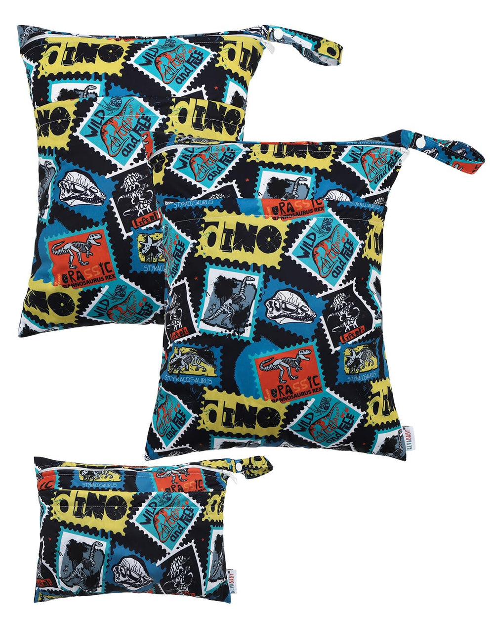 ALVABABY waterproof wet-dry bag shown for leak protection and organization.