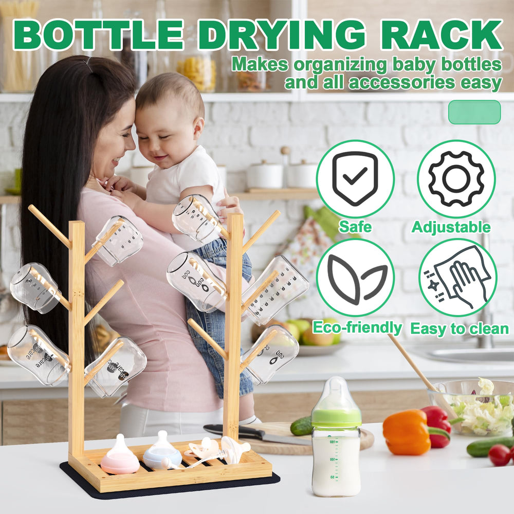 Alytree water-absorbent pad detail on the bamboo dryer helps manage moisture during drying.