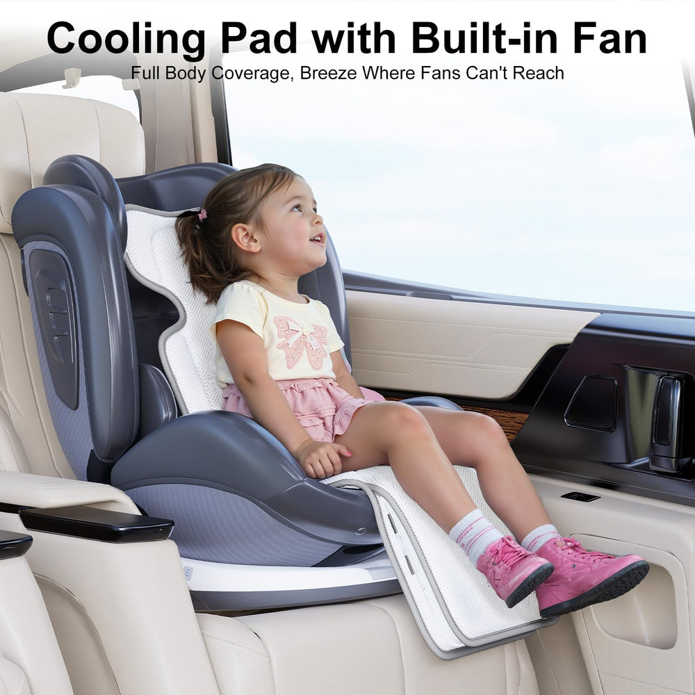 AMACOOL cooling pad seat-top highlights 3D mesh for breathable comfort during outings.
