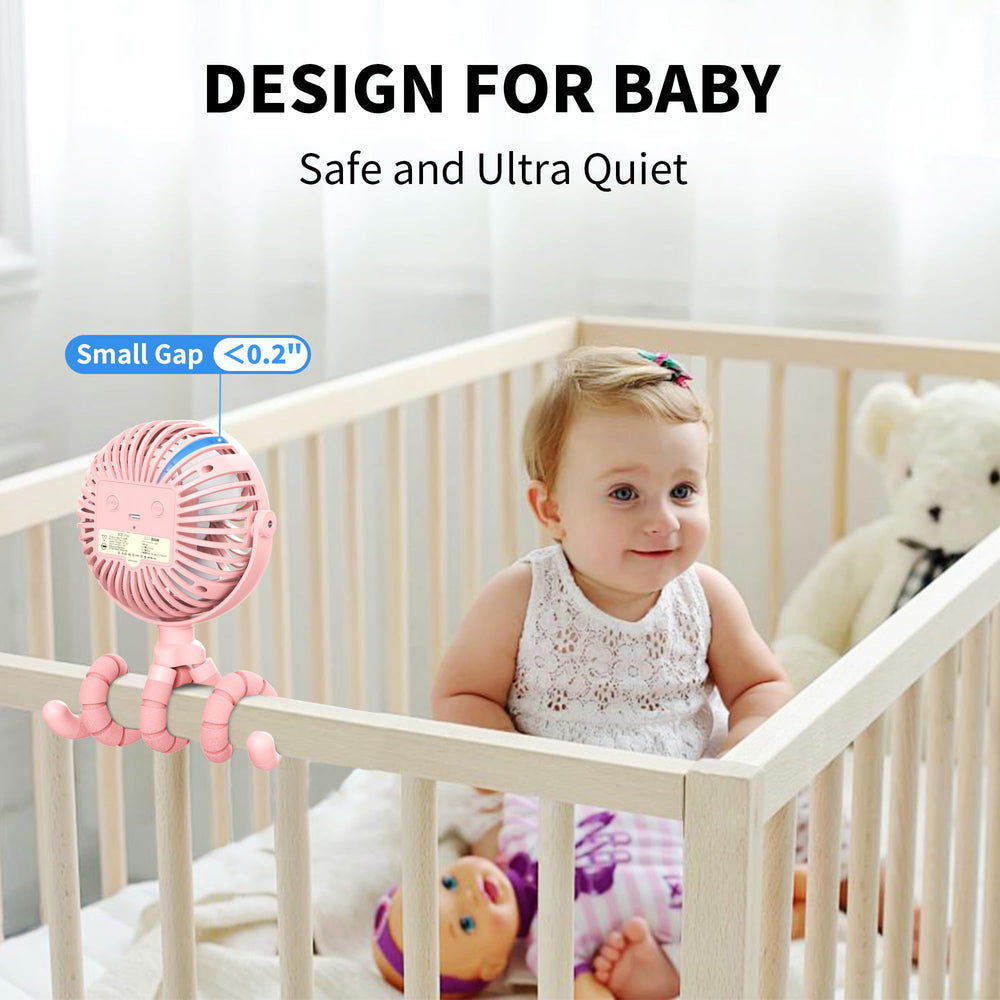 AMACOOL flexible tripod legs fit car seats and strollers.