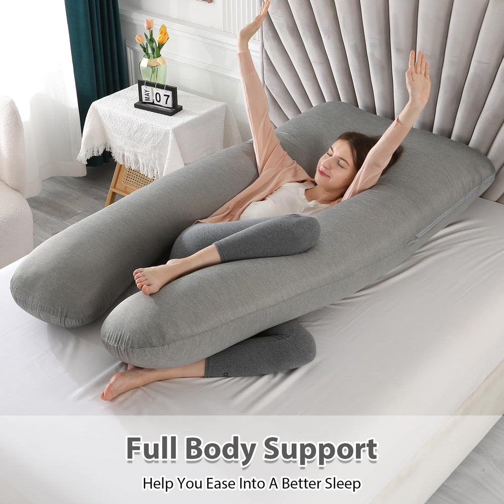 Amagoing in-bed cozy-setup emphasizes comfort during pregnancy and recovery.