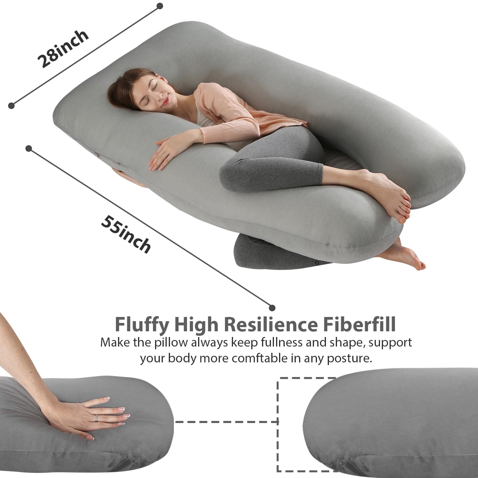 Amagoing multifunction pillow used for sleeping, nursing, and lounging