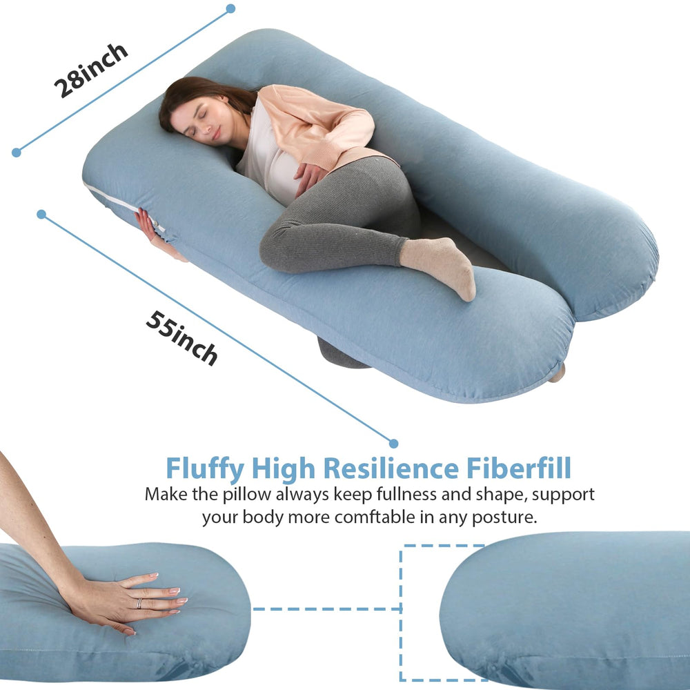 Amagoing full-body support promotes relaxation for hips, legs, and back