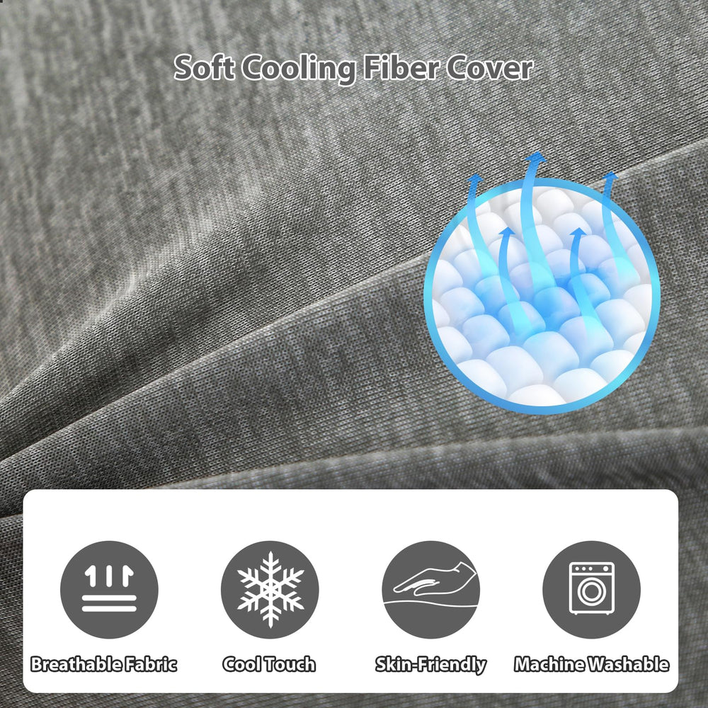 Amagoing U-shape full-body pillow shows comprehensive support from head to feet