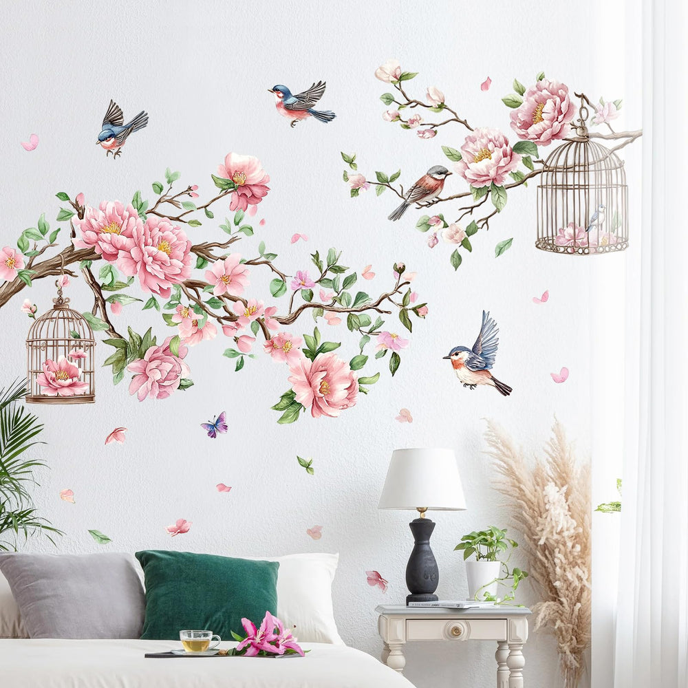 AM AMAONM residue-free peel-and-stick wall decals for renters.