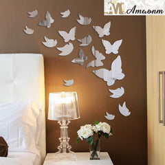 AM AMAONM removable butterfly wall decal easy repositioning