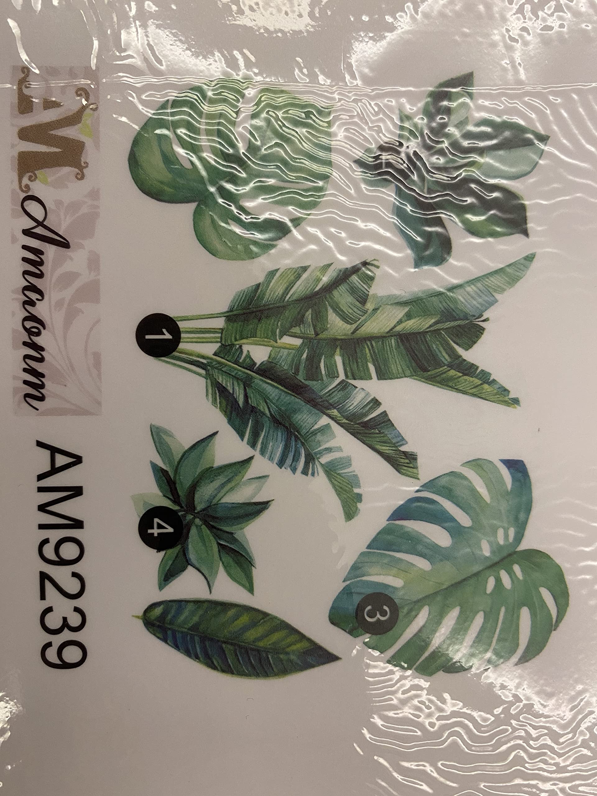 Amaonm peel-and-stick decor that removes cleanly without residue.