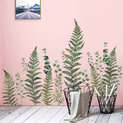 AM AMAONM vine leaf wall sticker window application for light filled space