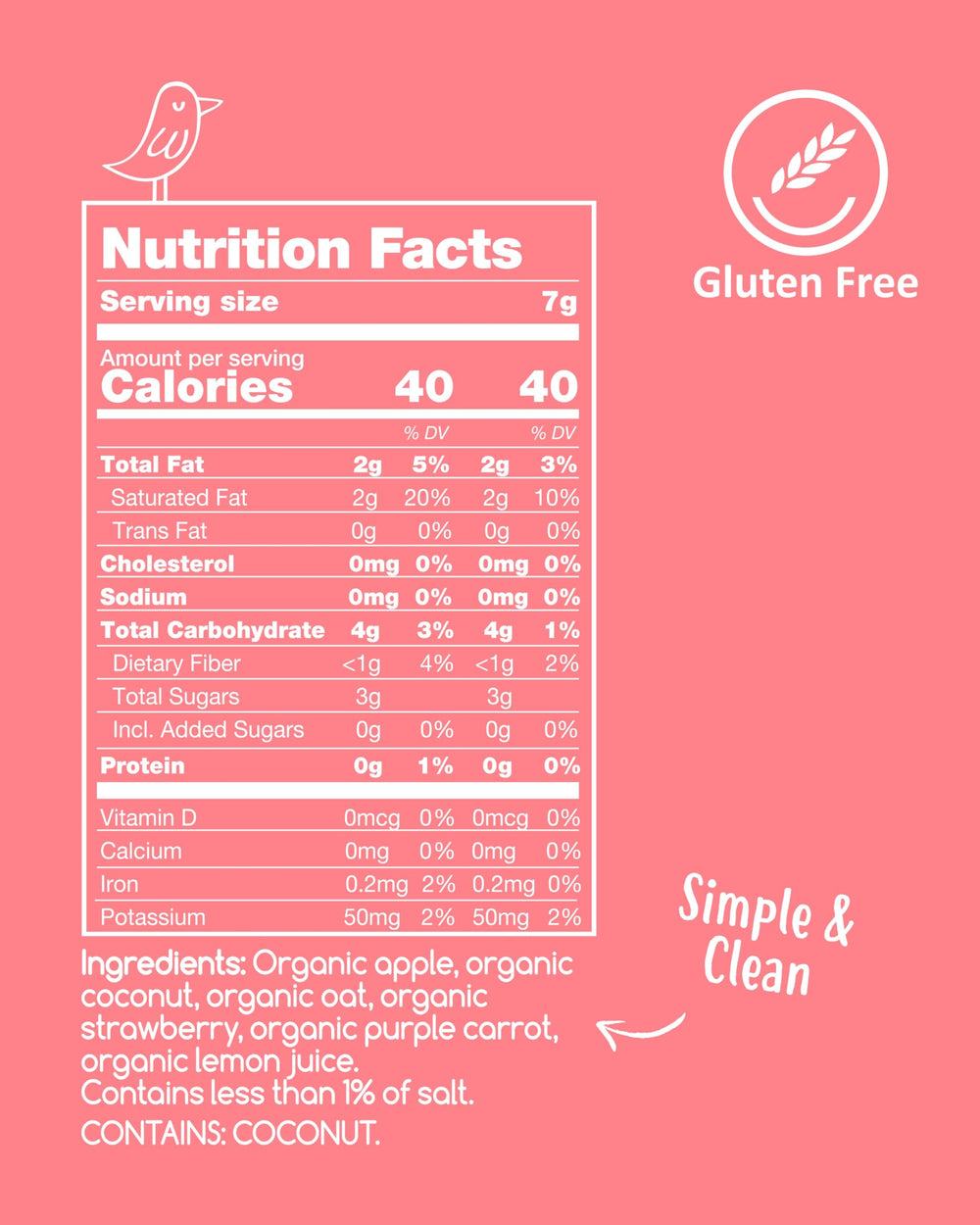 Amara Oat Melts real-fruit strawberry close-up highlights wholesome fruit flavor and fiber-rich bite