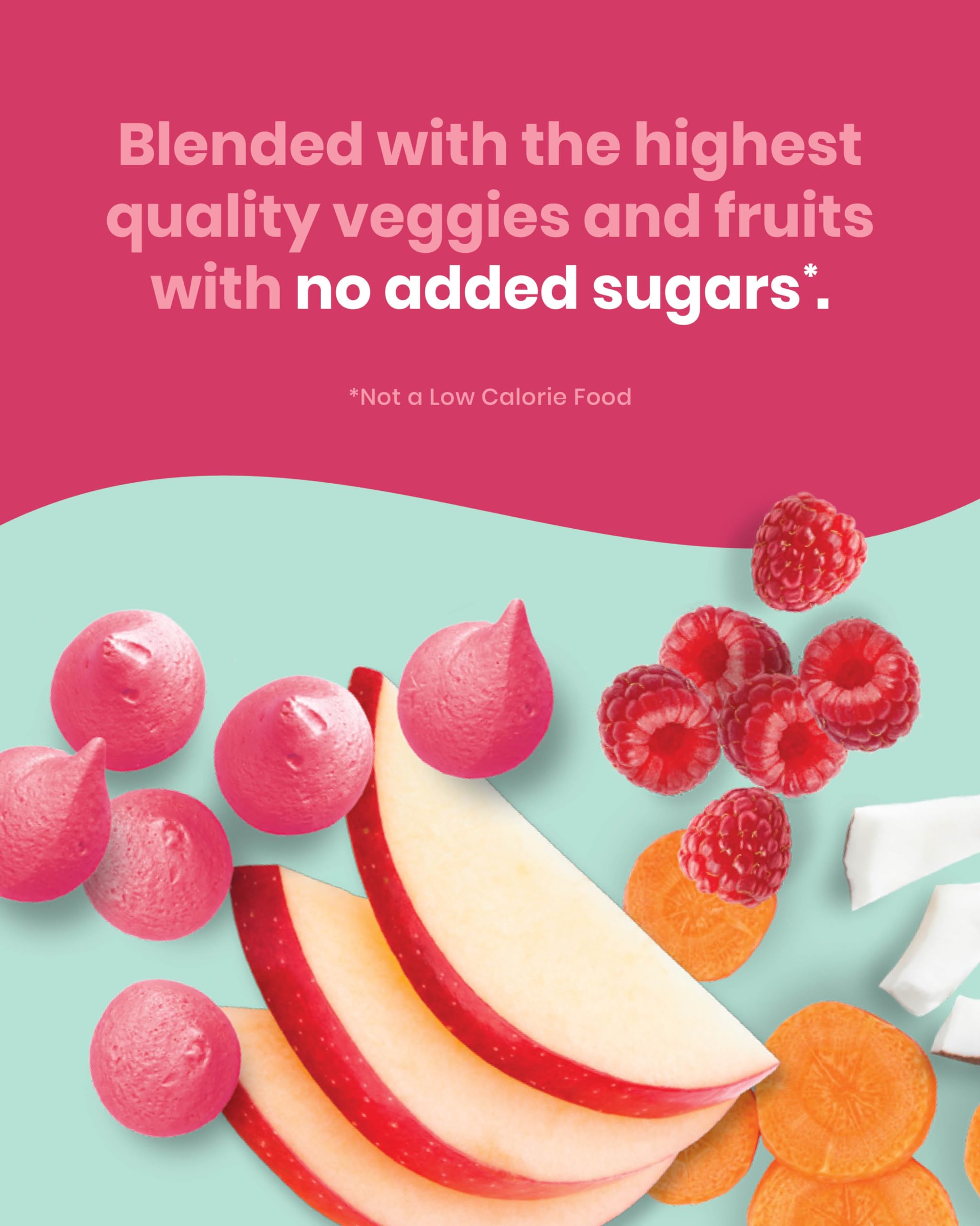 Amara Smoothie Melts come in resealable bags for on-the-go freshness.