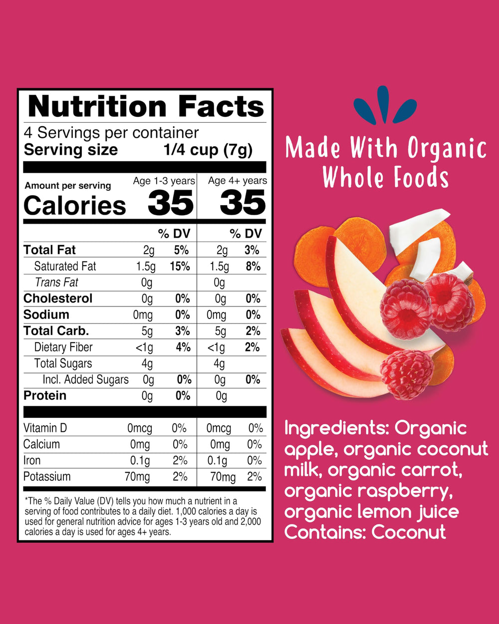Amara Smoothie Melts for toddlers; bite-sized portions support easy self-feeding.