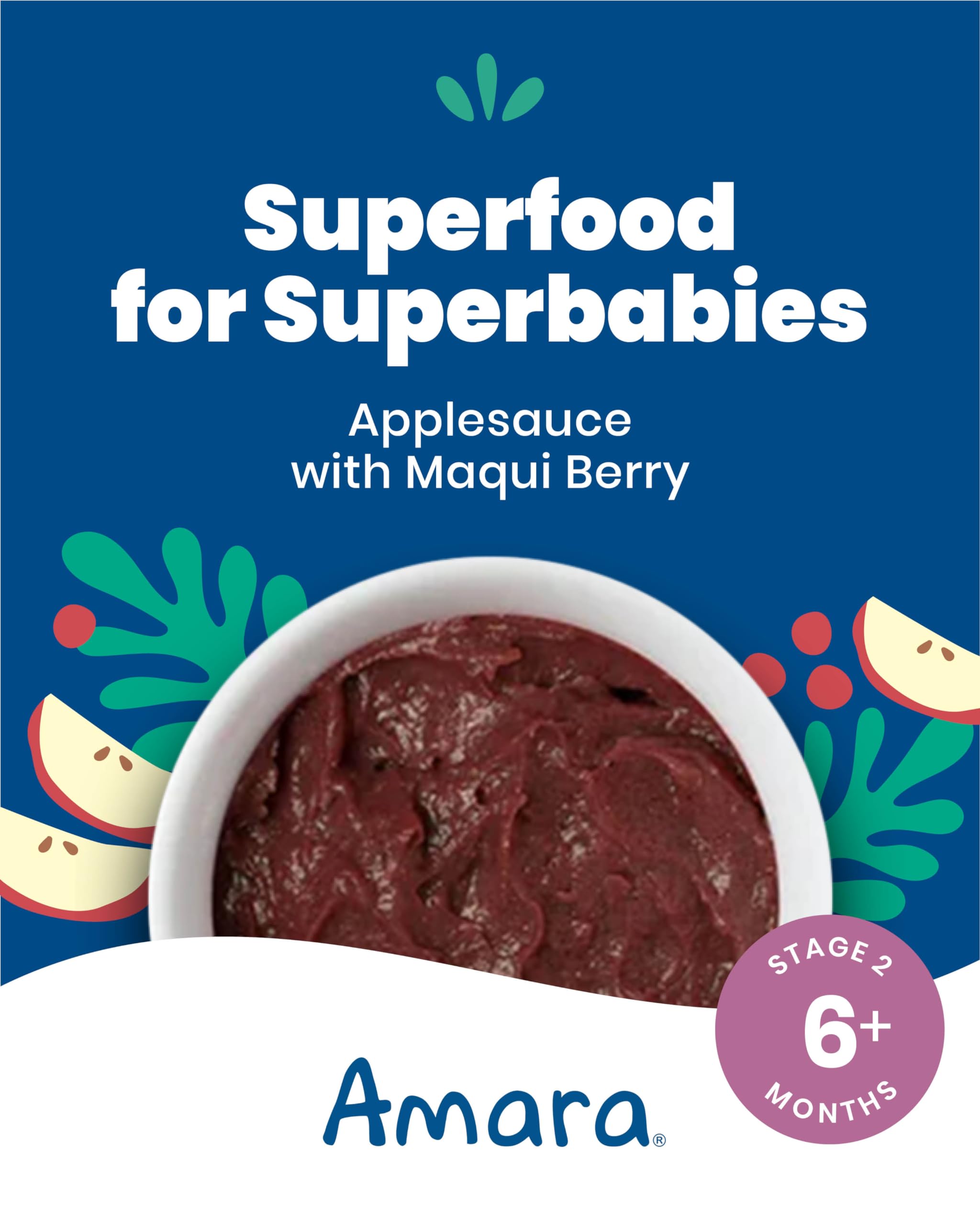 Amara Stage 2 texture-mix with breastmilk for personalized textures.