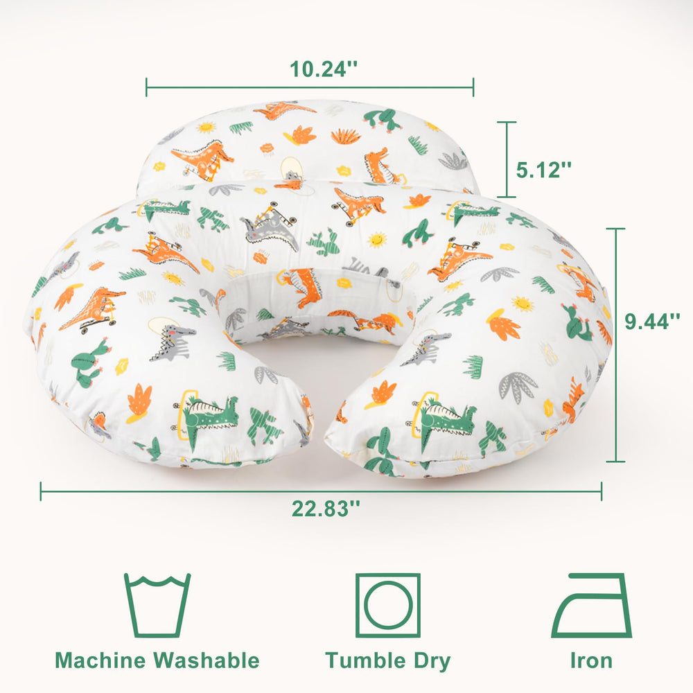 AMASKY Nursing Pillow cover removable and machine washable for easy care