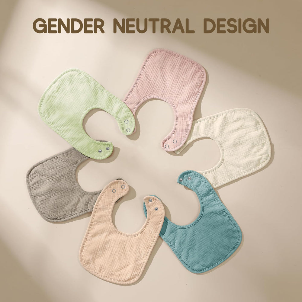 AMAWMW bibs are machine washable for quick, effortless cleaning.