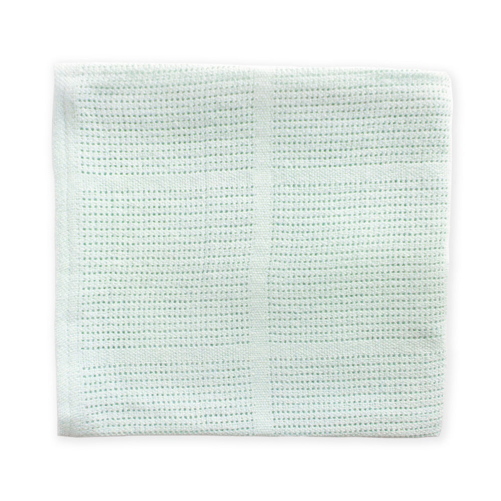 Amazing Baby cellular blanket large 44x44 inch layout showing generous size for swaddling.