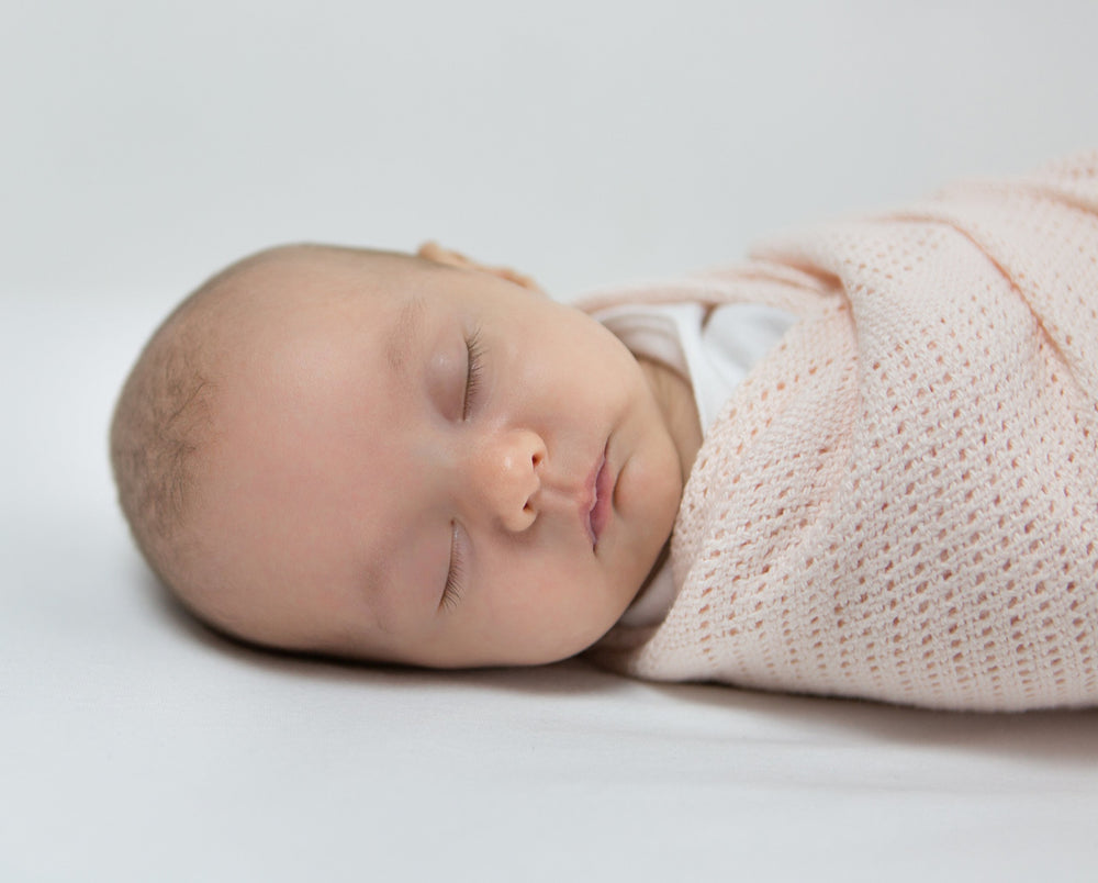 Amazing Baby cellular blanket machine-washable care makes cleanup easy for busy families.