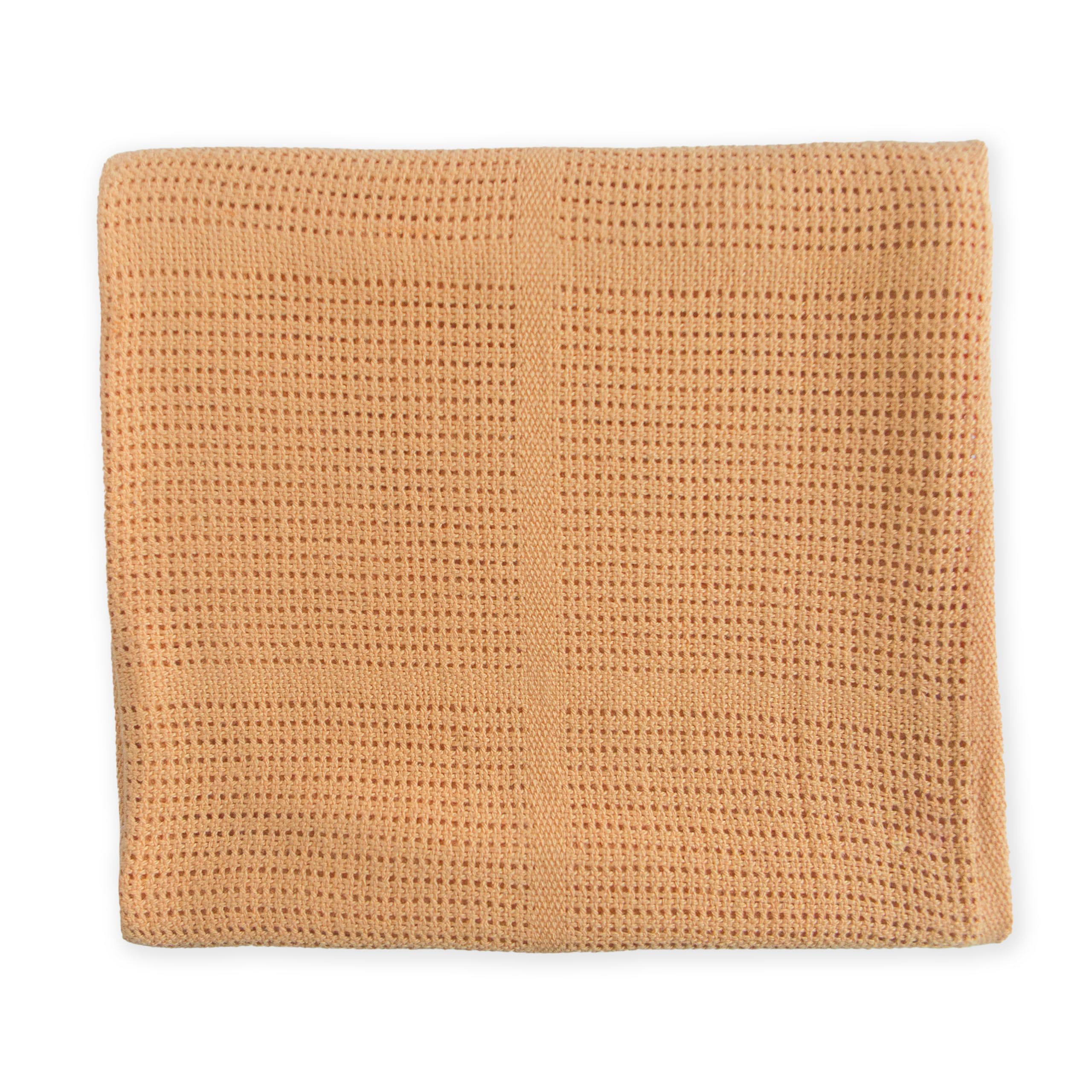 Amazing Baby premium cotton knit closeup texture reveals ultra-soft fabric for gentle baby skin.