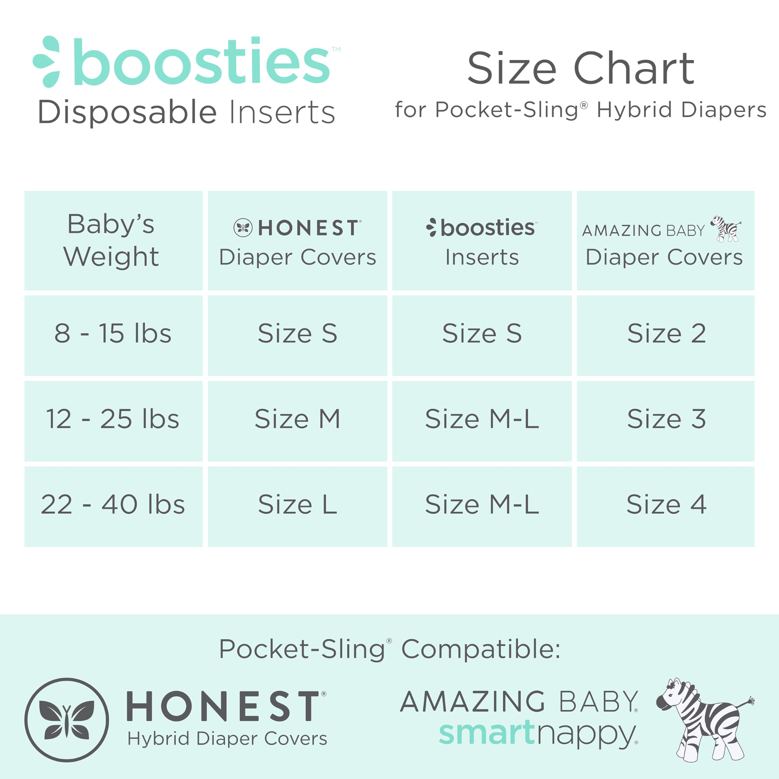 Amazing Baby top liner moisture-wicking for baby skin comfort.