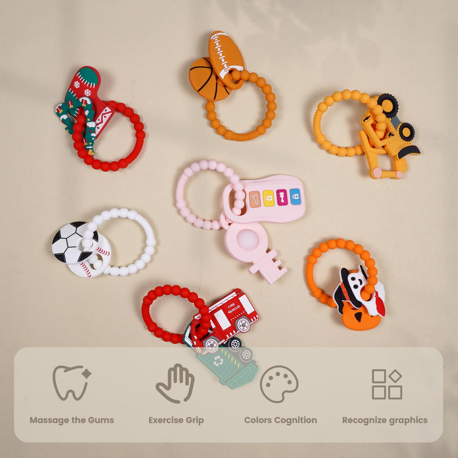 AmazingM baby gift set teether pack as a thoughtful newborn present.