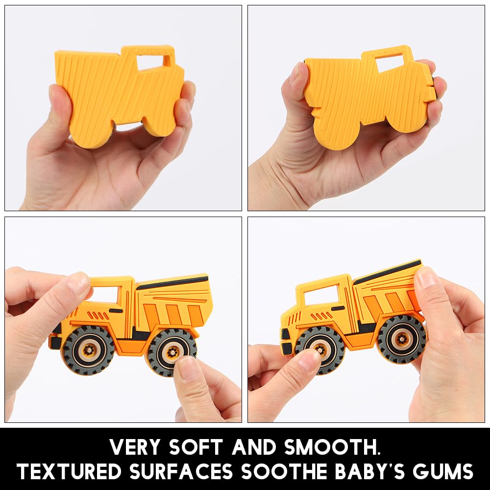 AmazingM baby holding teether demonstrates easy-grasp design