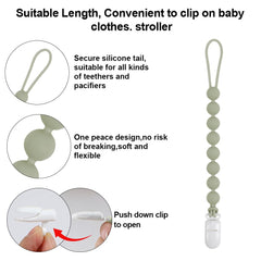 AmazingM Cacuts teether held by a small hand for easy-grasp comfort