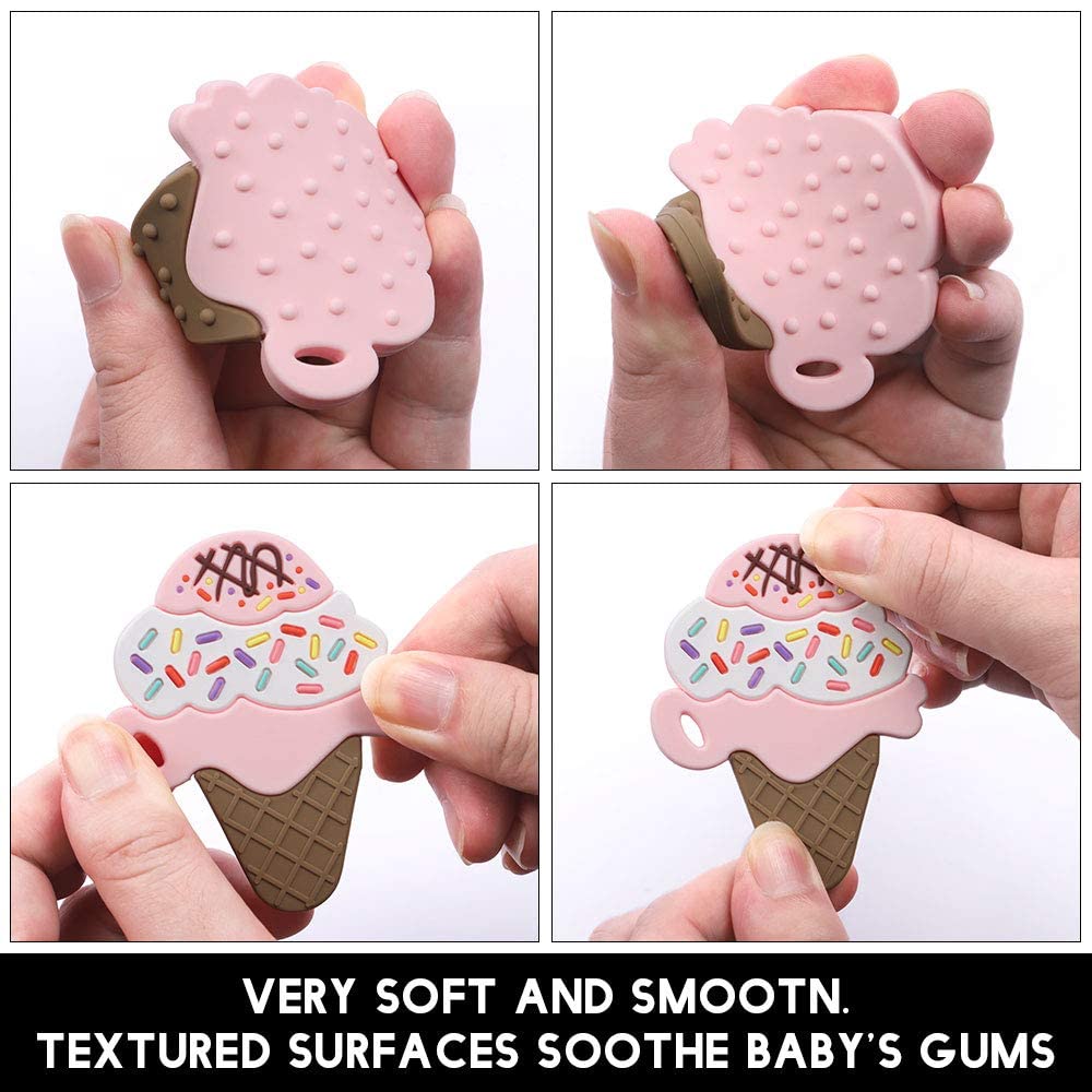 AmazingM pacifier clip features a one-piece design to prevent drops.