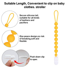 AmazingM silicone teether closeup shows BPA-free food-grade material