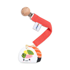 AmazingM sushi teether main view showing baby-friendly design for soothing gums.