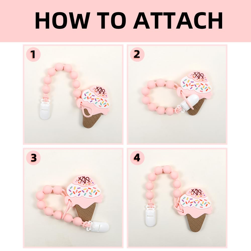 AmazingM easy-grasp teether supports little hands during teething.