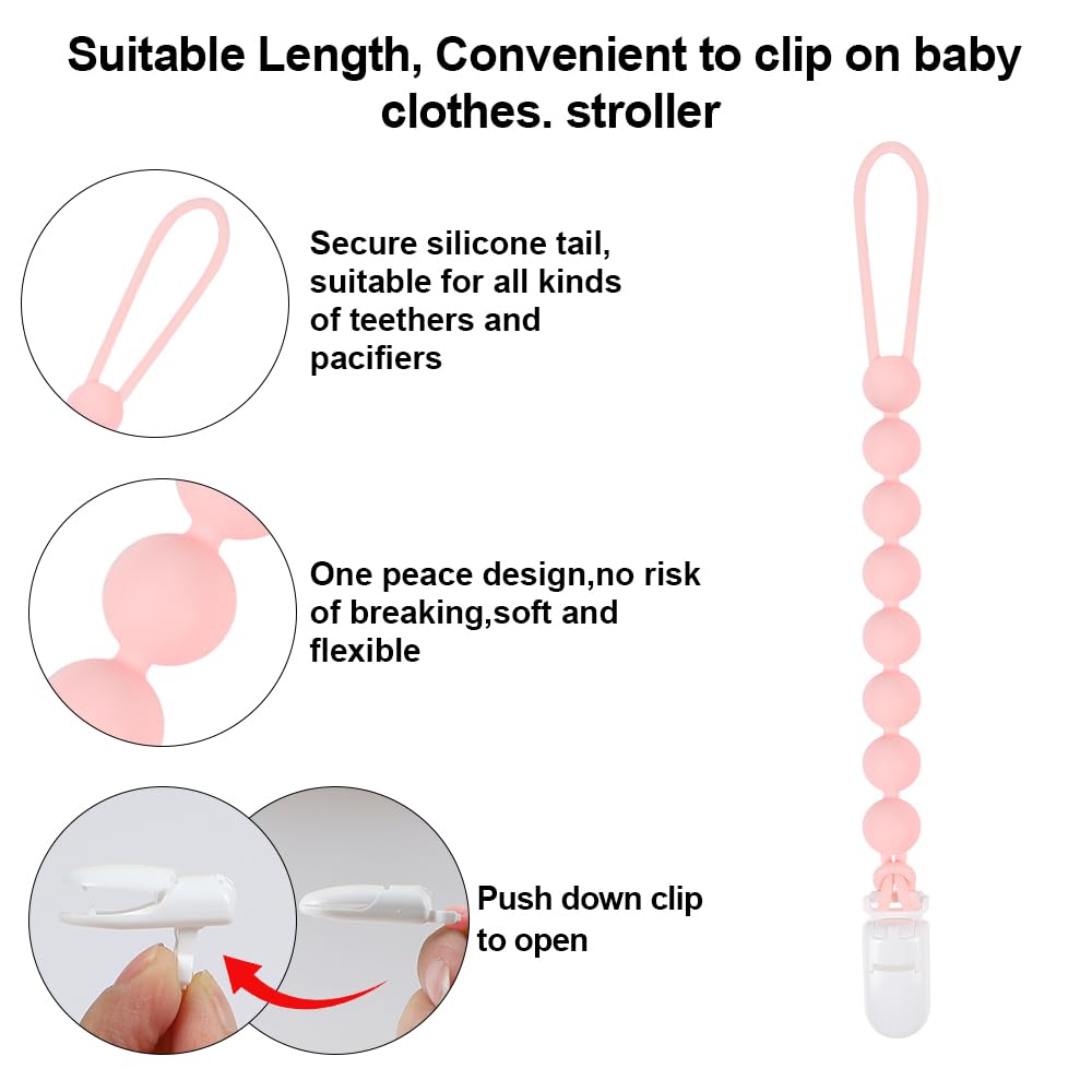 AmazingM teether in baby hand shows easy-grasp design for tiny fingers