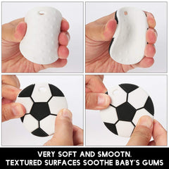 AmazingM teether in hand demonstrates an easy-grasp design
