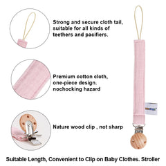 AmazingM tractor-teether textured closeup pink showing gum-smoothing ridges