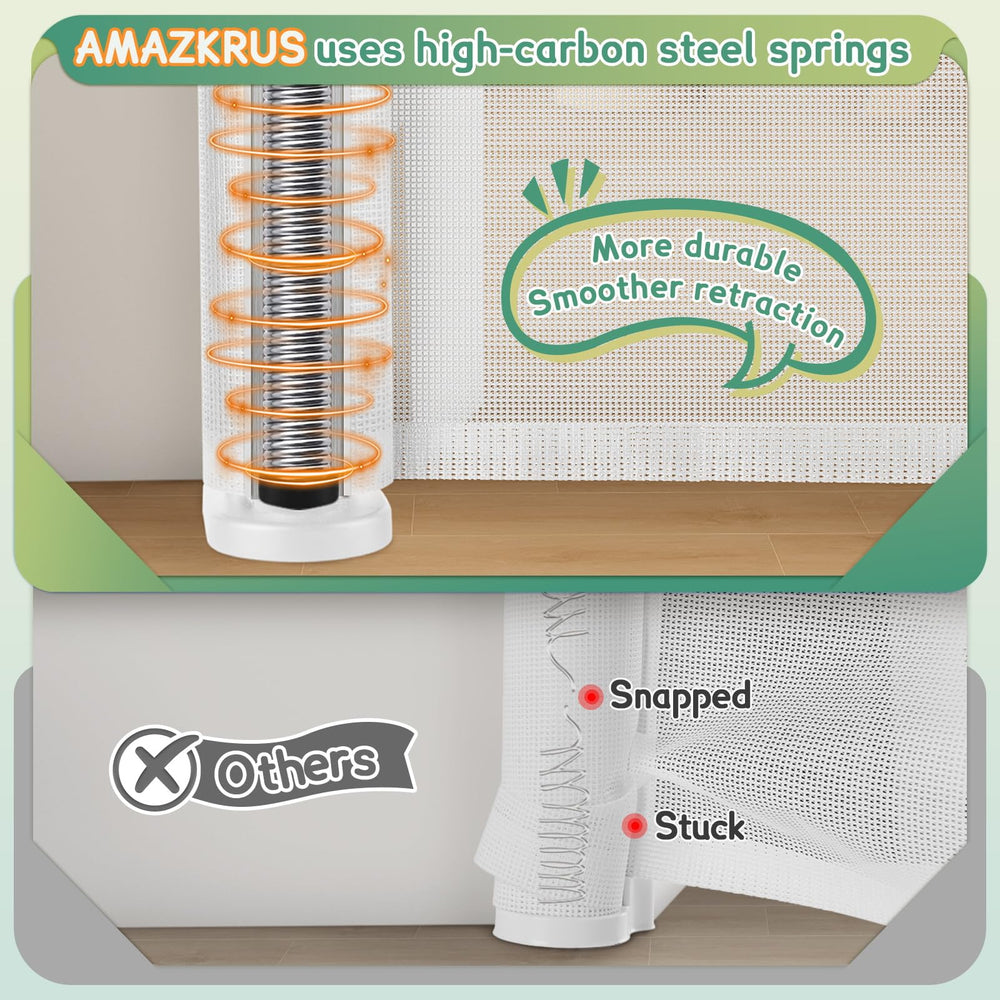 AMAZKRUS durable-mesh-pvc-oxford with double stitching for wear resistance.